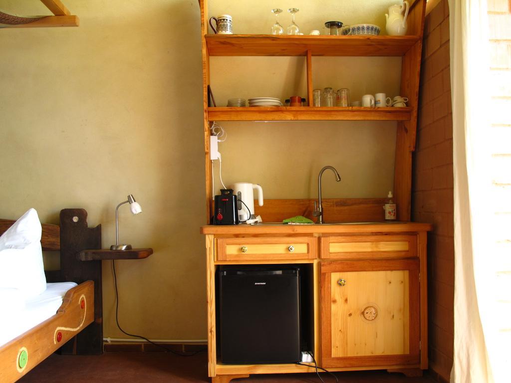 Gaestehaus Am Wangeliner Garten Kamer foto