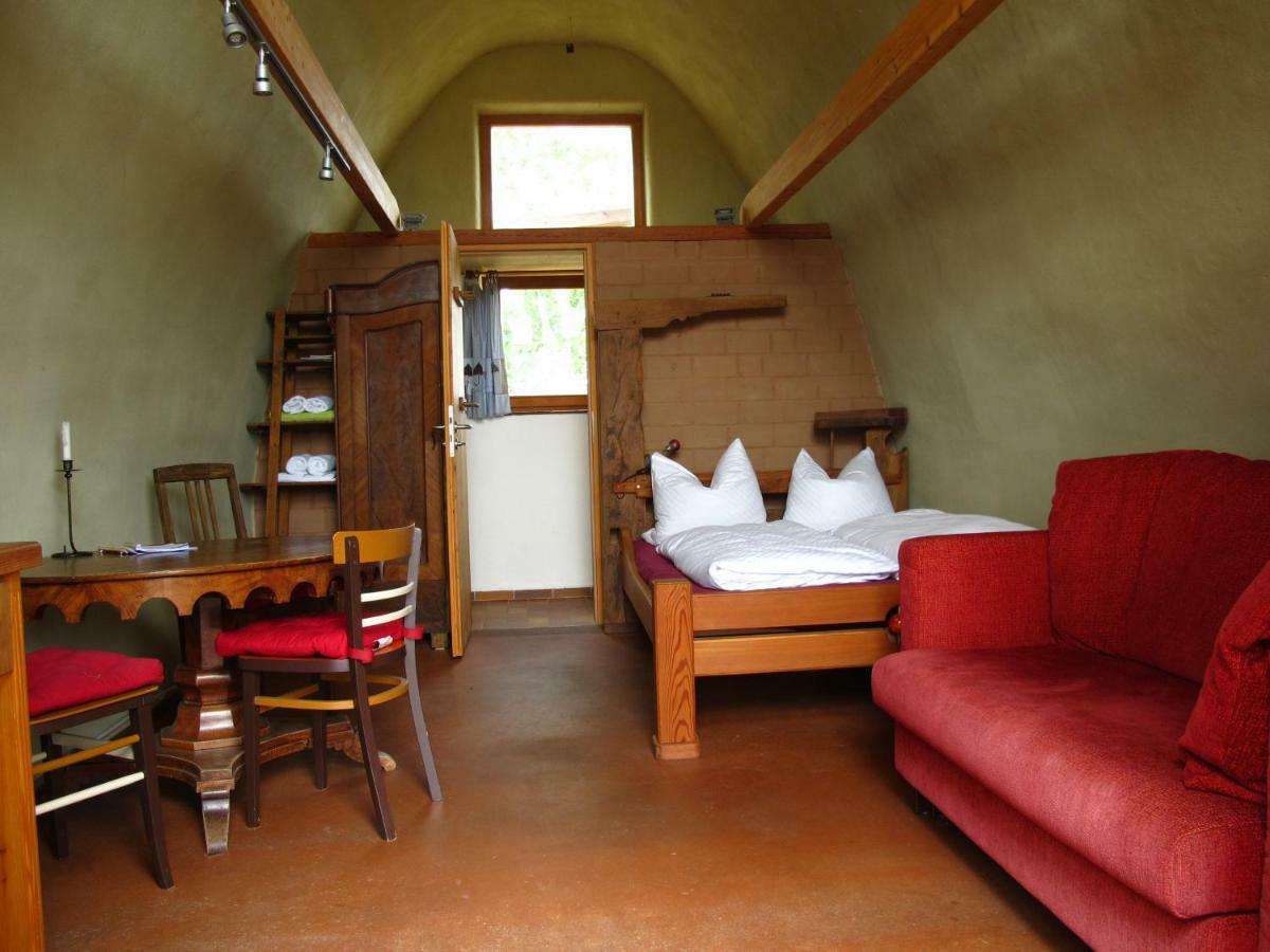 Gaestehaus Am Wangeliner Garten Buitenkant foto